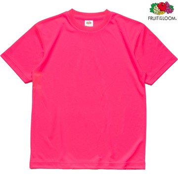 FRUIT OF THE LOOM 水果牌 DY9000 FP 吸濕排汗 4.1OZ 素T 短T (螢光粉)