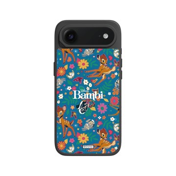iPhone Air SolidX 黑 - 迪士尼-經典系列 Disney Classics - 小鹿斑比 Bambi - Flower Pattern