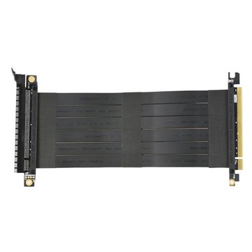 PCI-E16X顯卡延長線PCIE3.0軟排線PCIE4.0顯卡加長線全速無損豎裝支架套件16X彎頭ATX機箱ITX適用顯卡公對母