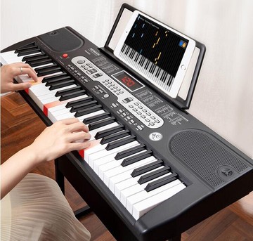 克萊特電子琴兒童初學者幼師專用入門成年61鍵多功能專業便攜式88