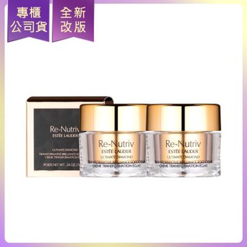 ESTEE LAUDER雅詩蘭黛 白金級黑鑽松露逆時煥顏霜7ml*2(公司貨)