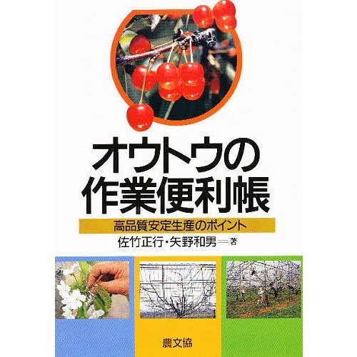 オウトウの作業便利帳 高品質安定生産のポイント 佐竹正行 矢野和男