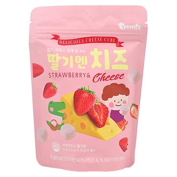 Yomit 餅乾球 急速冷凍乾燥技術  草莓起司  16g  1包