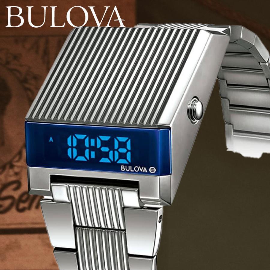 ブローバ 腕時計 BULOVA 国内正規品 96C139 Archives Series アーカイブシリーズ Computron コンピュートロン デジタルウォッチ  時計 メンズウォッチ | LINEショッピング