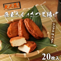 大人気！魚屋のさつま揚げ　20枚