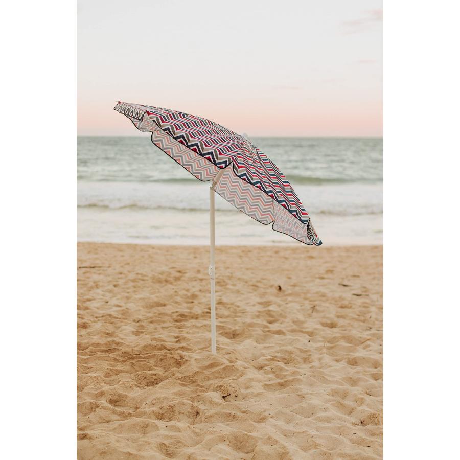 Picnic Time Outdoor Canopy Sunshade Umbrella 5.5', Vibe Collection