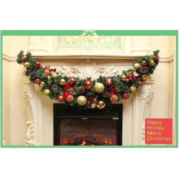 店長おすすめ 新作クリスマスリース/ドア飾り/クリスマス飾り/玄関飾り/長120cm/christmasおしゃれ全品2枚で 壁掛け 店舗用 法人用  通販 LINEポイント最大0.5%GET LINEショッピング