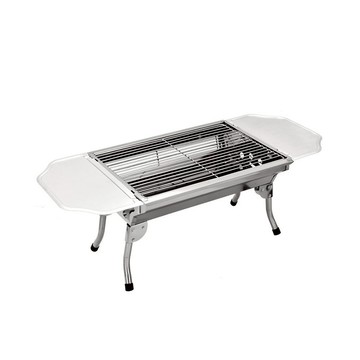 LIFECODE便攜式不鏽鋼烤肉架－附置物板×2片