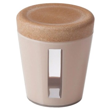 omADA 生活密封儲物罐 12*H14CM  750ml  米白色  1個