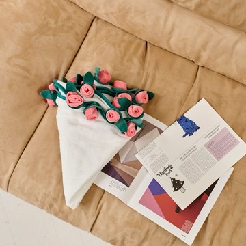 [窩在家] 玫瑰浪漫花束毯 生日禮物 閨蜜 打氣