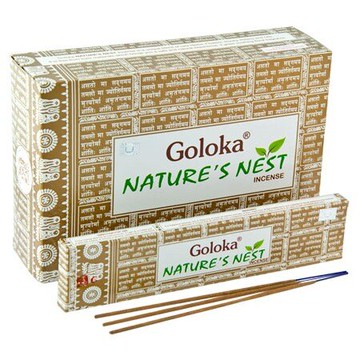 [綺異館]印度香 清爽花草香 GOLOKA NATURE'S NEST 15g 薰香