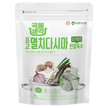 HAEMA 江原道 熬煮高湯塊 鯷魚花菇昆布風味  1包  70g