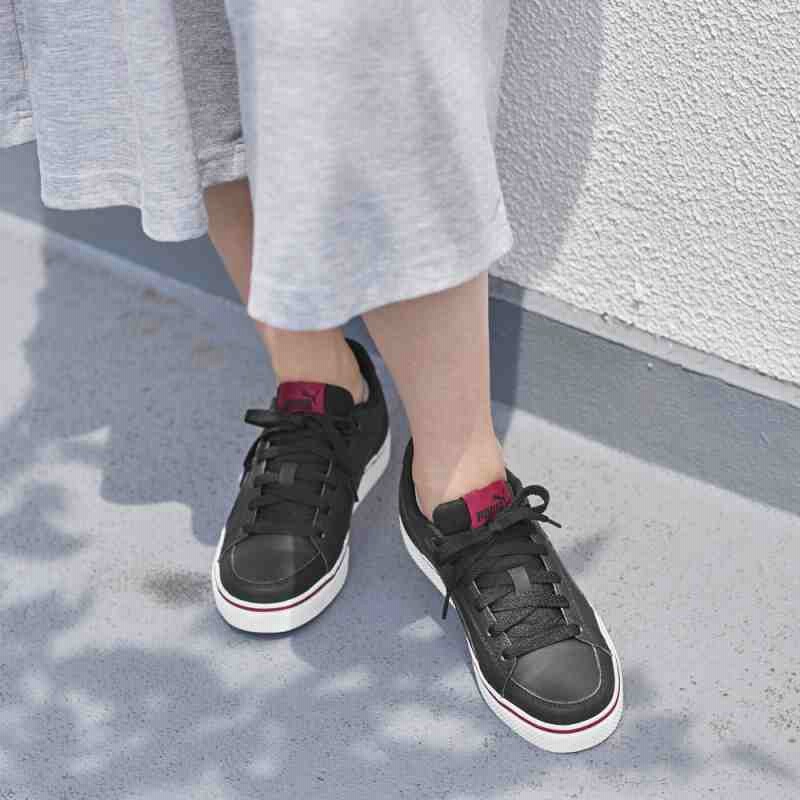 プーマ Puma スニーカー ジュニア Pmj コートポイント Vulc V2 Bg 17 プーマ ブラック ルバーブ 22 5 25 0cm レディース レディス 靴 シューズ 23 通販 Lineポイント最大5 0 Get Lineショッピング