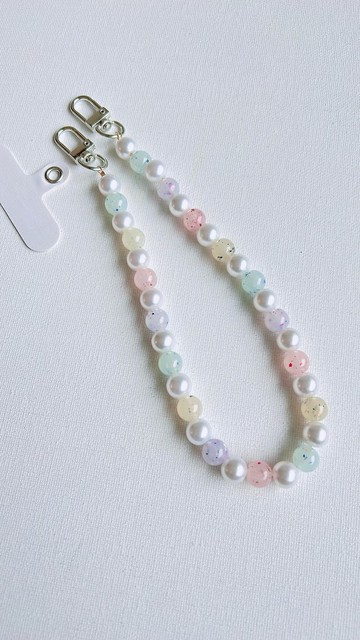 【全館清倉最高折800】彩妍珍珠 手機背帶手機掛繩手機殼