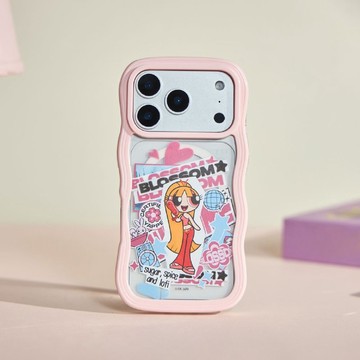 飛天小女警時尚長腿花花款:雲朵波波MagSafe iPhone手機殼