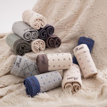 頂呱呱彩棉內褲男士內褲男純棉平角內褲四角短褲頭大碼透氣頂瓜瓜