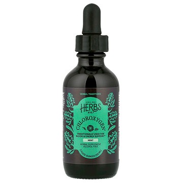 Herbs Etc., ChlorOxygen®，無乙醇，薄荷味，2 液量盎司（59 毫升）