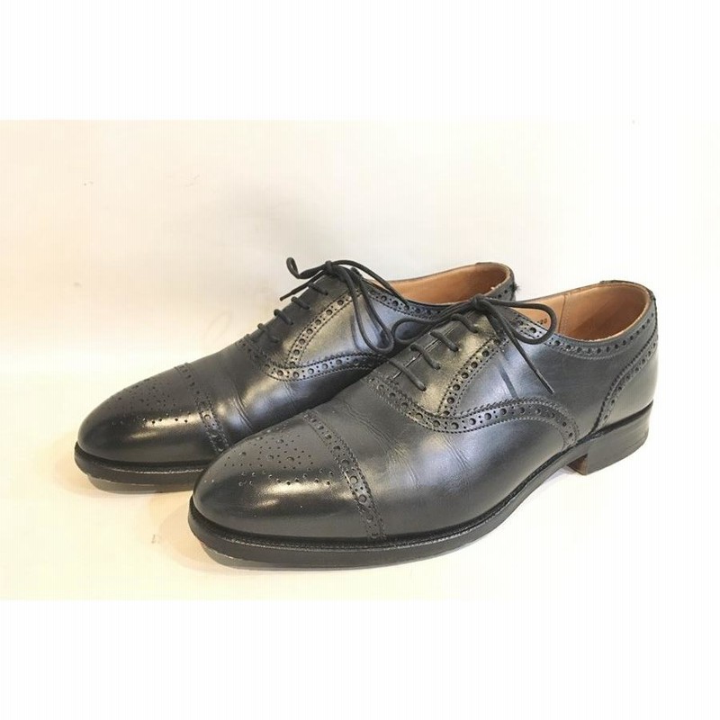 クロケット&ジョーンズ　ストレートチップ　パテントレザー　UK5 1/2 E クロケット&ジョーンズ ストレートチップ パテントレザー UK5 1