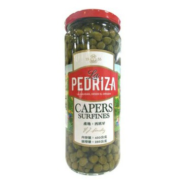 《AJ歐美食鋪》西班牙 LA PEDRIZA 西洋白花菜蕾芽 (酸豆) 450G