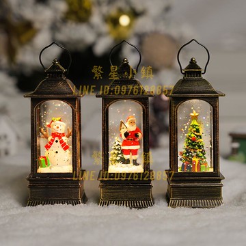 聖誕節禮物兒童小禮品聖誕老人樹小夜燈裝飾品擺件創意禮盒送女生【繁星小鎮】