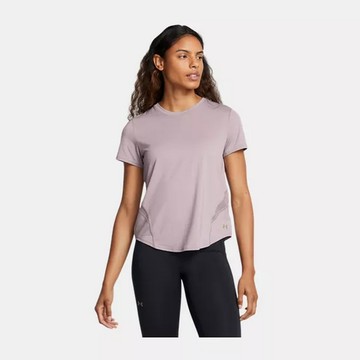 【UNDER ARMOUR】Vanish Elite Vent 短T-Shirt 女 粉色-1386400-015