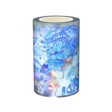 蕾絲蝴蝶 造景 PET 紙膠帶