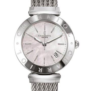 CHARRIOL夏利豪(AMS.51.002)新亞歷山大系列珍珠母錶盤32mm｜樂天全館特惠中★指定刷卡回饋10%