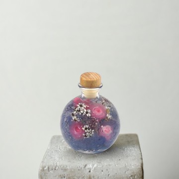 Herbarium浮游花瓶 - 源氏物語 (夕霧)