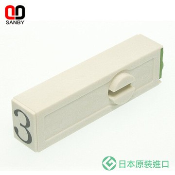 SANBY  一般橡皮印面  初號明朝體散裝K-T英文連結章-3支入(圖片僅供參考請依照實體為主)  / 組【APP滿額下單10%點數(單一帳號最高5000點)】1/31止