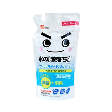 LEC 【即期出清】【激落君】鹼性電解水去污噴劑補充包360ml(日本製)