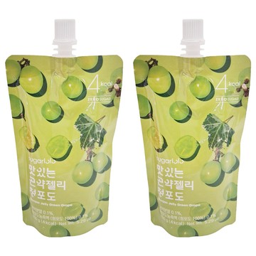 sugarlolo INTAKE 蒟蒻果凍飲 白葡萄風味  150g  2包