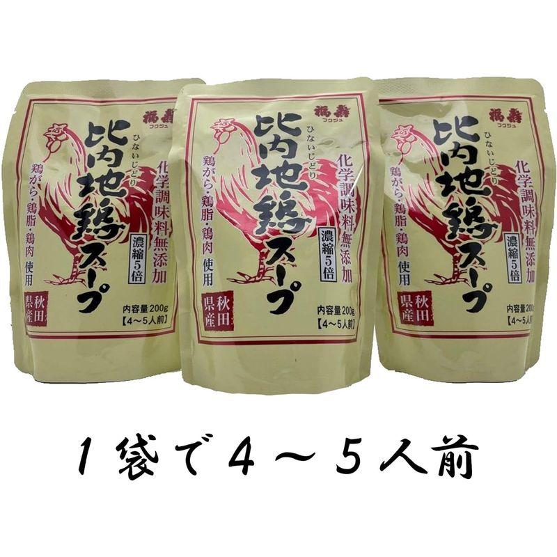 浅利佐助商店 レトルト比内地鶏スープ 200g×3個