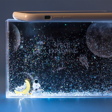 太空人桌面擺件 創意相框 個性書桌客廳輕奢裝飾品 生日禮物