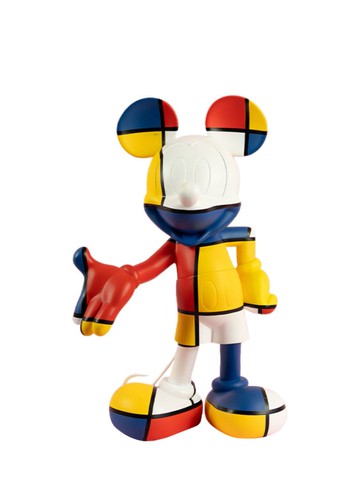 Mickey Welcome Mondrian Art Collection 1
