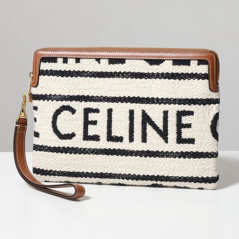 CELINE セリーヌ クラッチバッグ Small Pouch with strap 10J502EGV ...