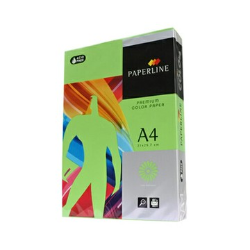 [領劵折50]【史代新文具】PAPER LINE 230 翠綠 80P A4 進口 彩色影印紙/多功能紙 (1包500張) 抗漲省荷包