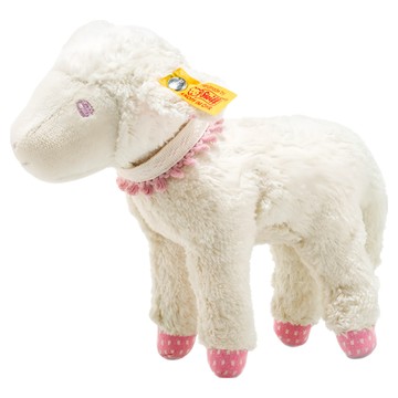 Steiff 金耳釦泰迪熊 Liena Lamb 棉羊 嬰幼兒玩偶 德國品牌  18cm  1個