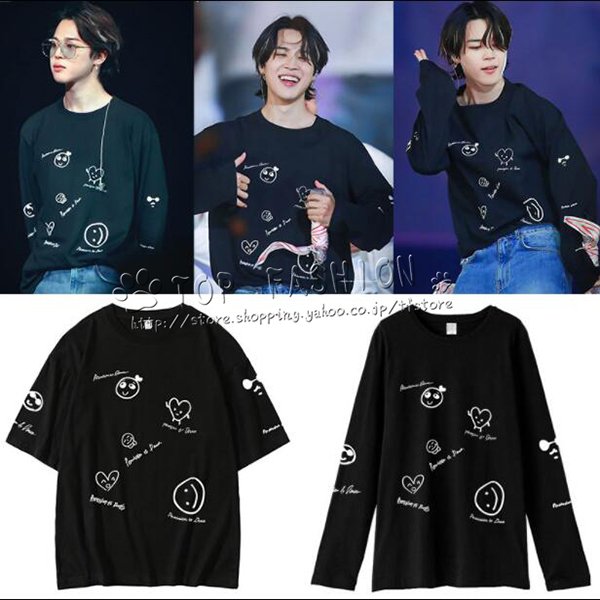 PTD ロングTシャツ BTS ジミン JIMIN LA ライブ | BTS PTD ロングt 