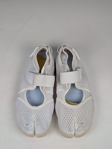 微瑕疵-左右鞋面、鞋底泛黃 848386-100/9 W NIKE AIR RIFT BR 忍者鞋 白色