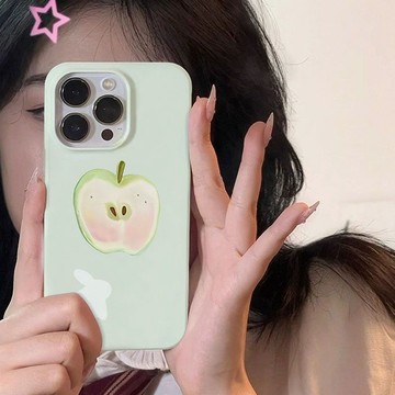 蘋果保護殼 手機殼 ins韓風青蘋果iPhone14菲林手機殼13蘋果11硅膠防摔耐臟情侶網紅X
