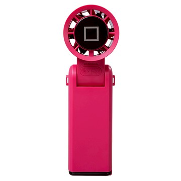 BIGGER 魷魚遊戲 COCOLD冰感摺疊製冷風扇 SQU  桃紅色  COCOLD-002