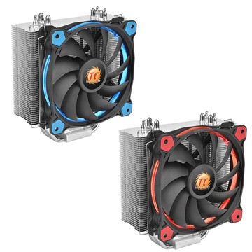 Thermaltake Riing Silent 12 CPU散熱器 藍光/紅光_CL-P022-AL12XX-A