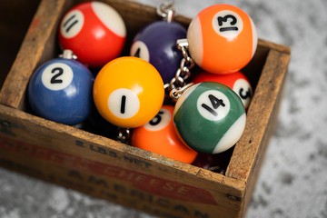 【METALIZE】大撞球吊飾