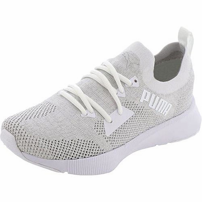 プーマ Puma フライヤー ランナー エンジニアー ニット 12 プーマホワイト グレー レディース ランニングシューズ スニーカー ジョギング 靴 通販 Lineポイント最大0 5 Get Lineショッピング