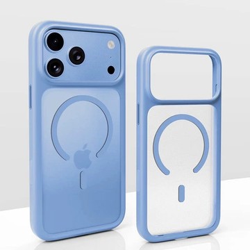 膚感磨砂防指紋 Magsafe磁吸手機殼 保護殼 適用於 iPhone 18 17 Pro Max 18Pro 防摔殼