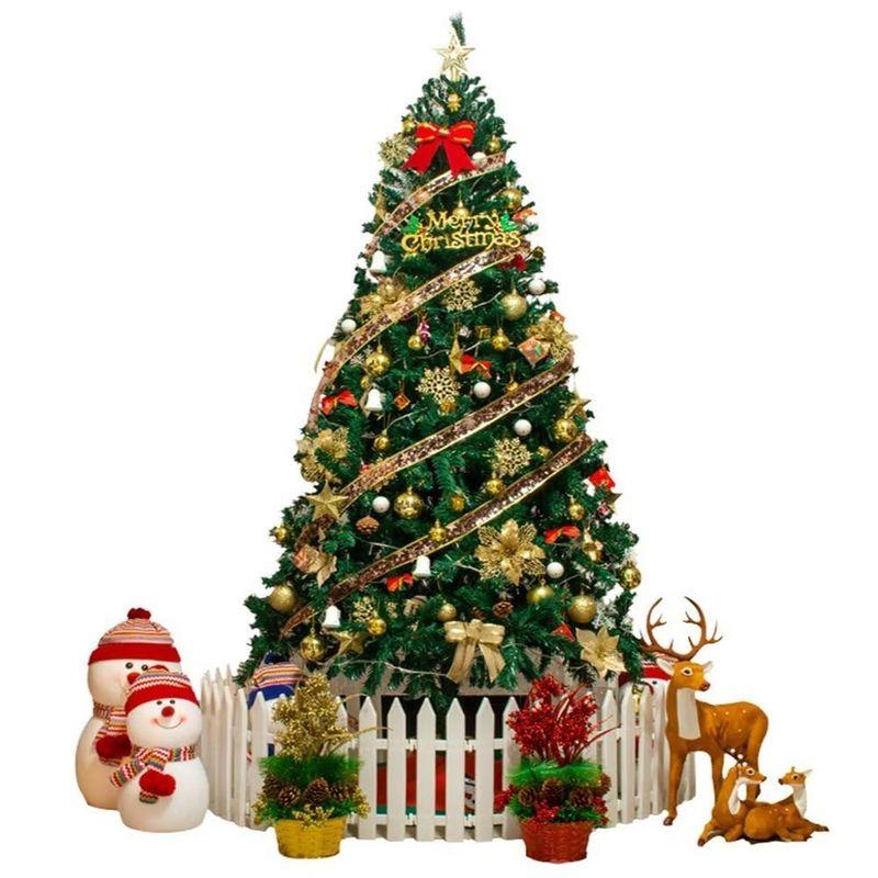 クリスマスツリー 120cm ledライト 北欧 66点飾りセット クリスマス