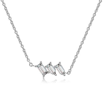 【美鑽銀飾】 鋯石 925純銀三重寶石手鍊 | Montresor Infini