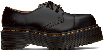 MadeMe 黑色 Dr. Martens 联名 1461 Quad 德比鞋