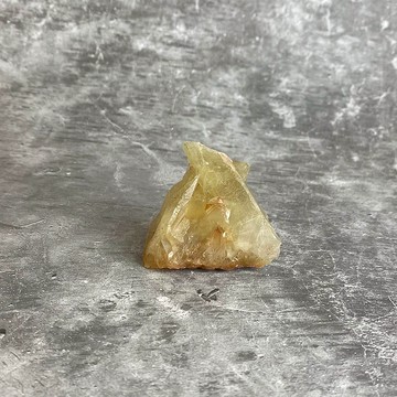 水晶簇- 黃水晶原礦  辦公室療癒微景觀 裝置擺飾 一物一圖