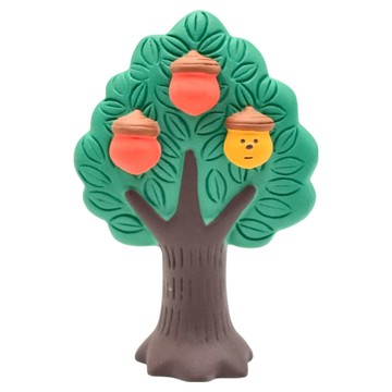 Concombre Decole 橡果樹擺飾 樹脂材質  橡果樹  5.2 x 3.8 x 8.4cm